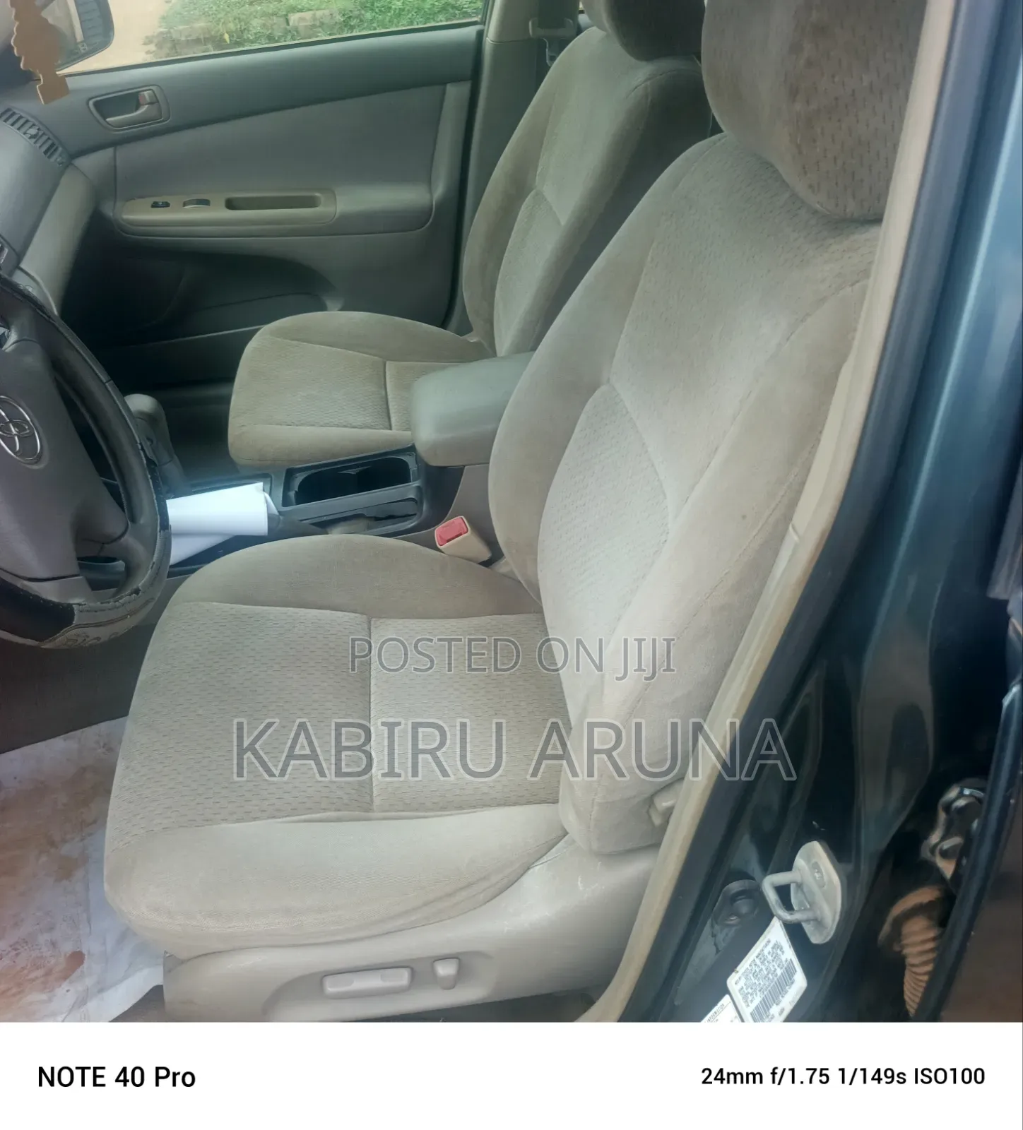 Toyota Camry 2002 Green