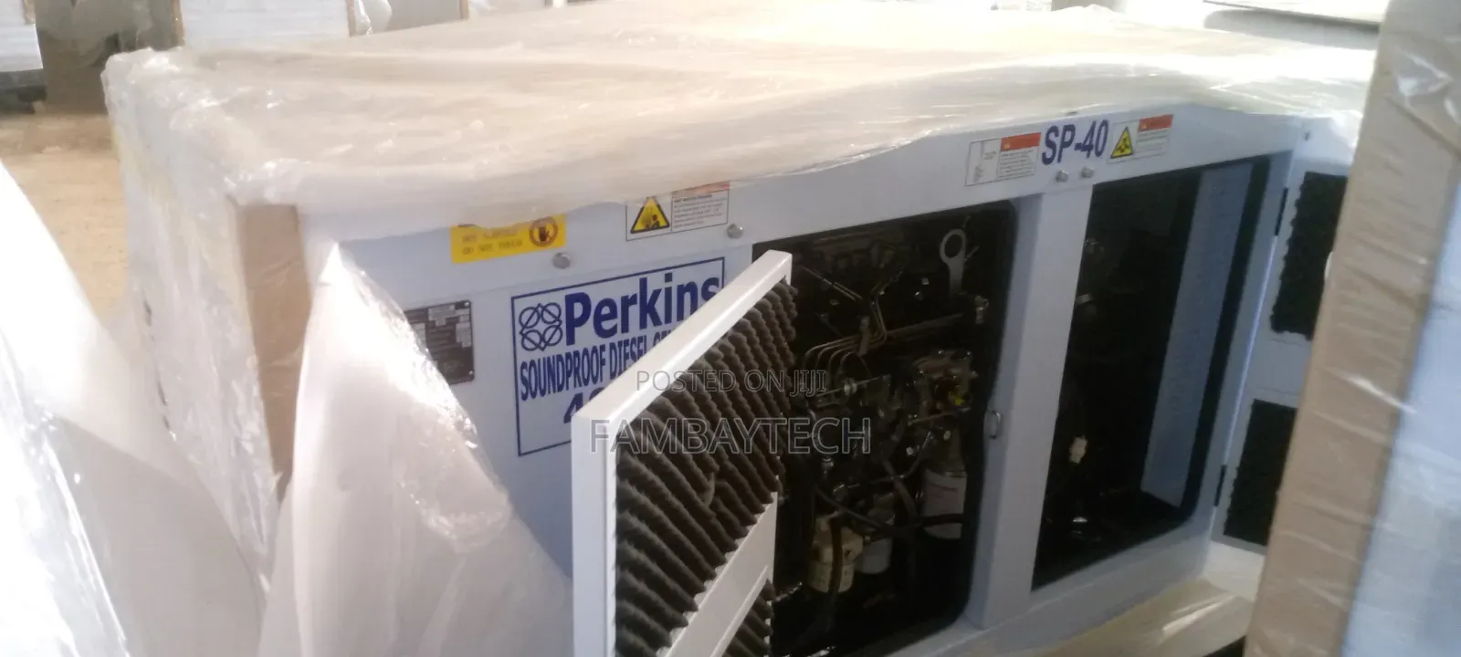 Perkins 40kva Silent Powerhouse – Reliable Energy Anytime