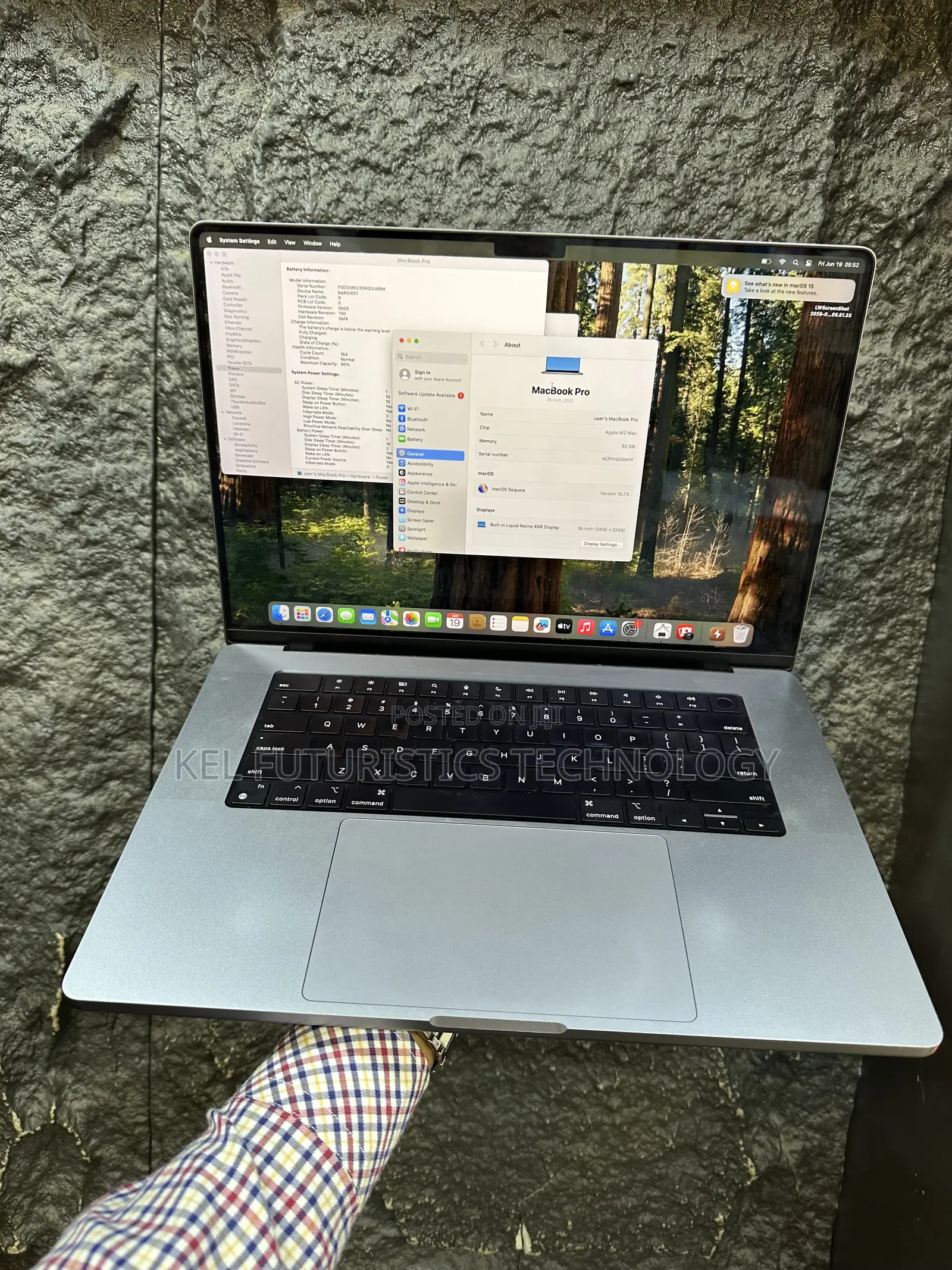 Laptop Apple MacBook Pro 2023 M2 Max 32GB Apple M2 SSD 2T