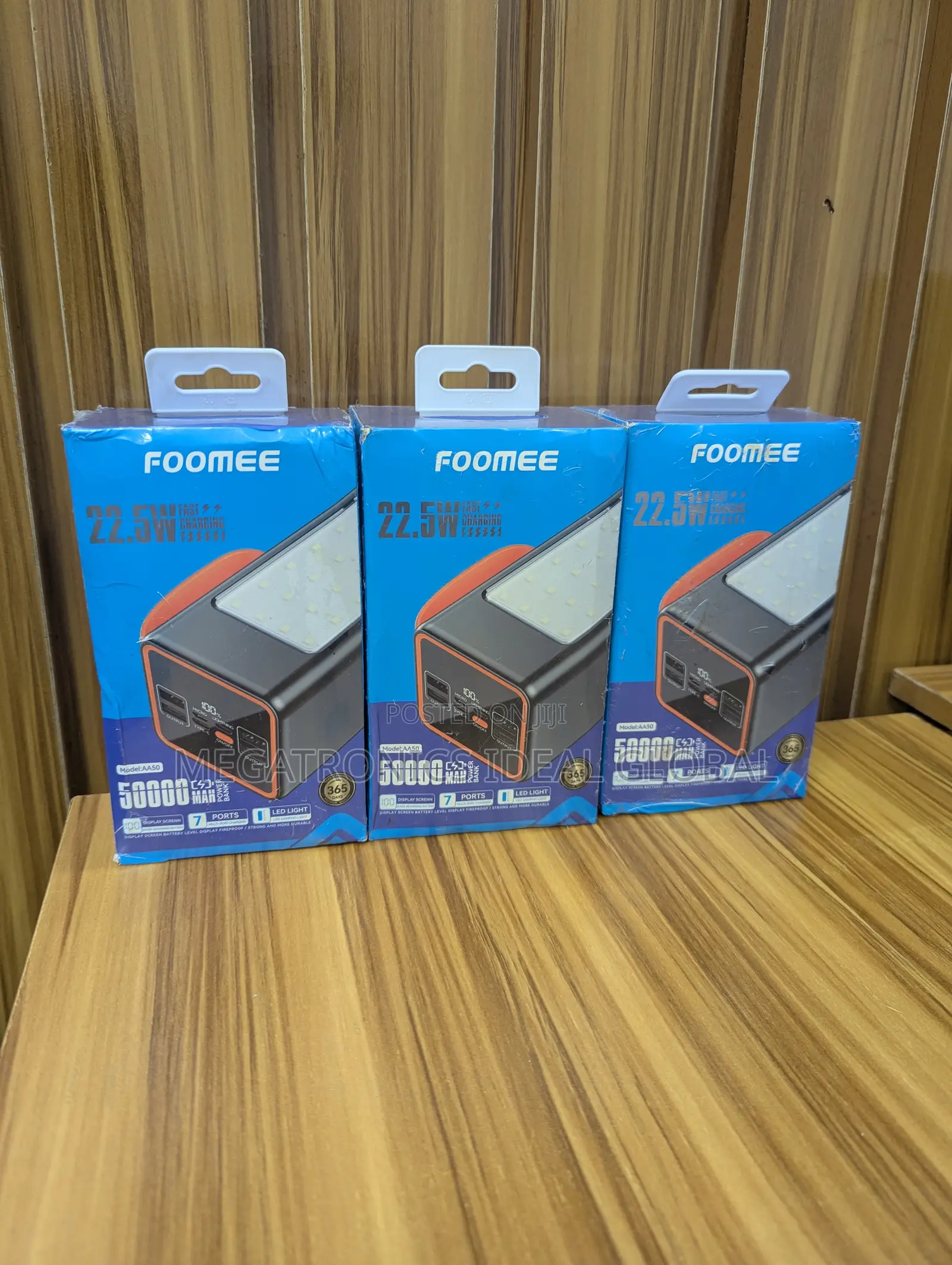Foomee 30000mah 22.5w Qc+Pd Dual Protocol Adaptive Charging Powerbank