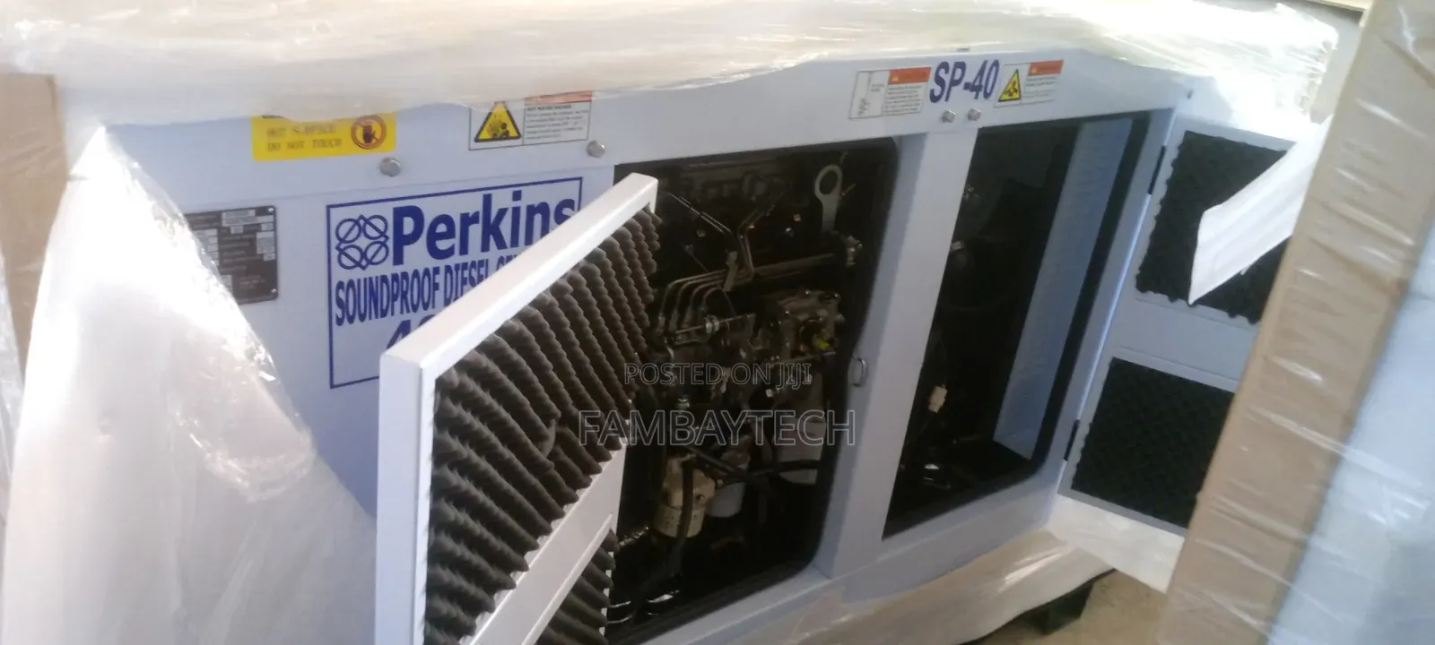 Super Silent Perkins 40kva Diesel Generator
