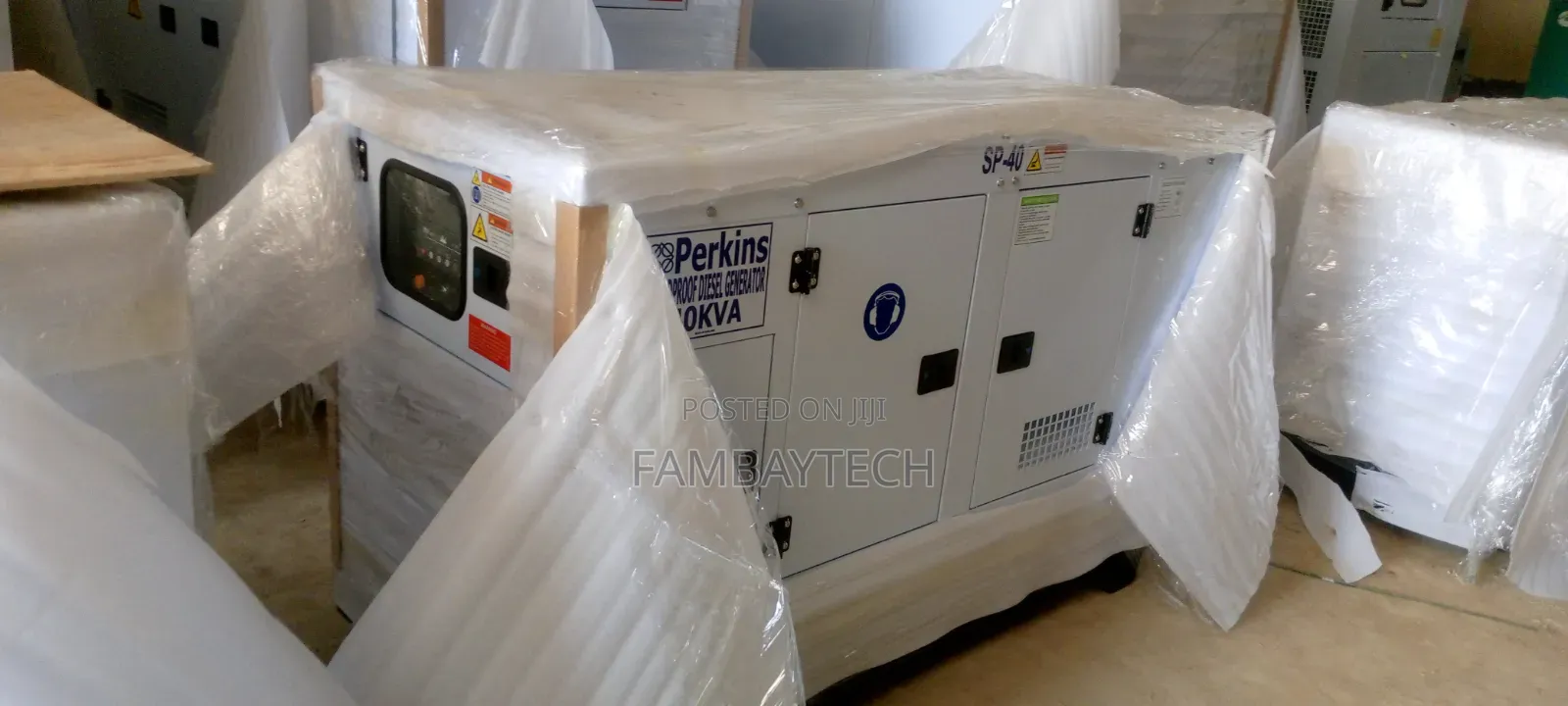 Super Silent Perkins 40kva Diesel Generator