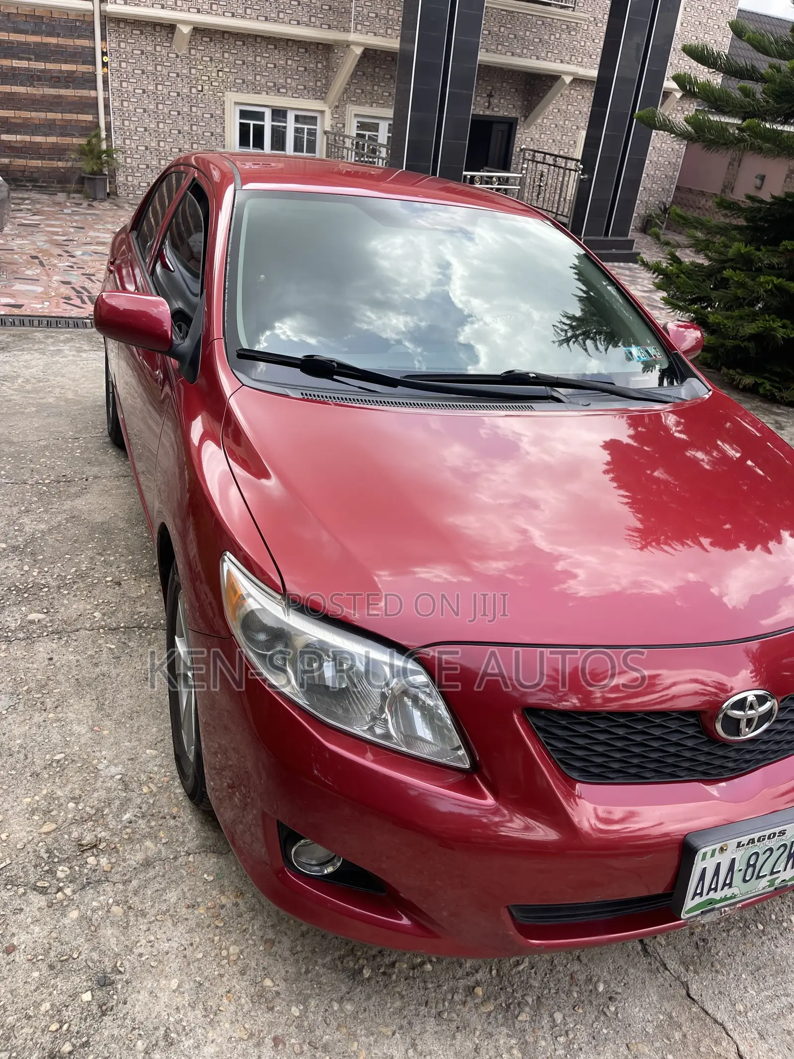 Toyota Corolla LE 4dr Sedan (1.8L 4cyl 4A) 2010 Red