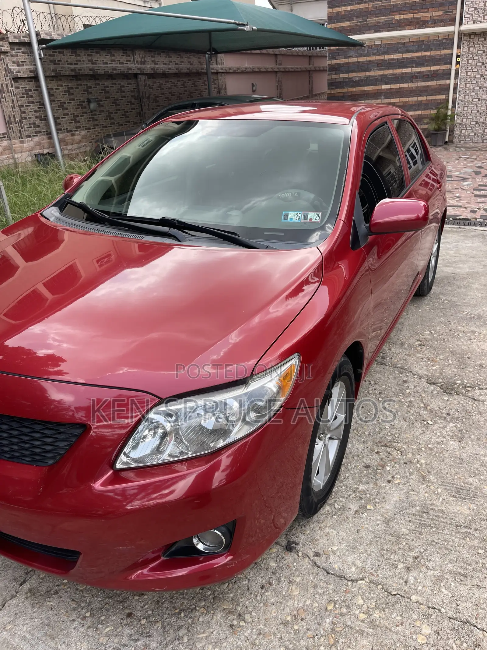 Toyota Corolla LE 4dr Sedan (1.8L 4cyl 4A) 2010 Red