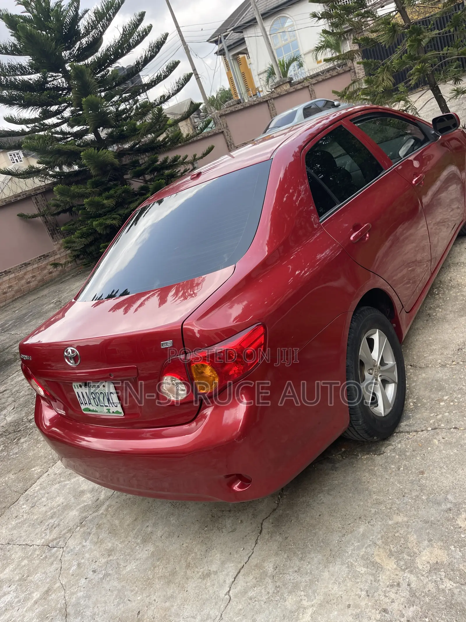 Toyota Corolla LE 4dr Sedan (1.8L 4cyl 4A) 2010 Red