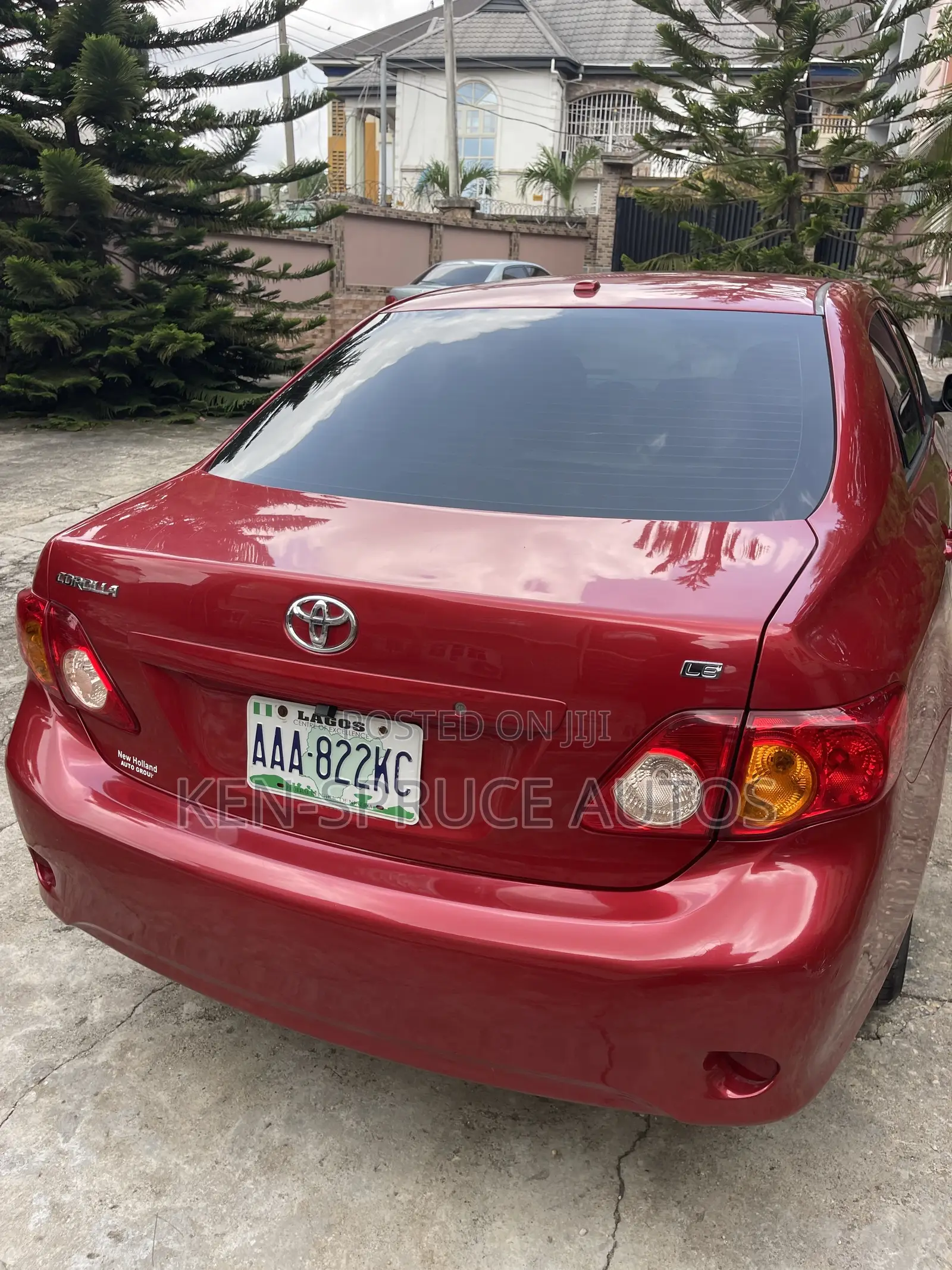 Toyota Corolla LE 4dr Sedan (1.8L 4cyl 4A) 2010 Red