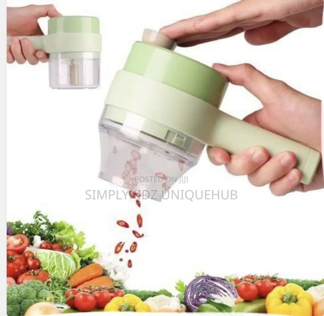 2in1 Rechargeable Electric Vegetable Hammer Food Chopper