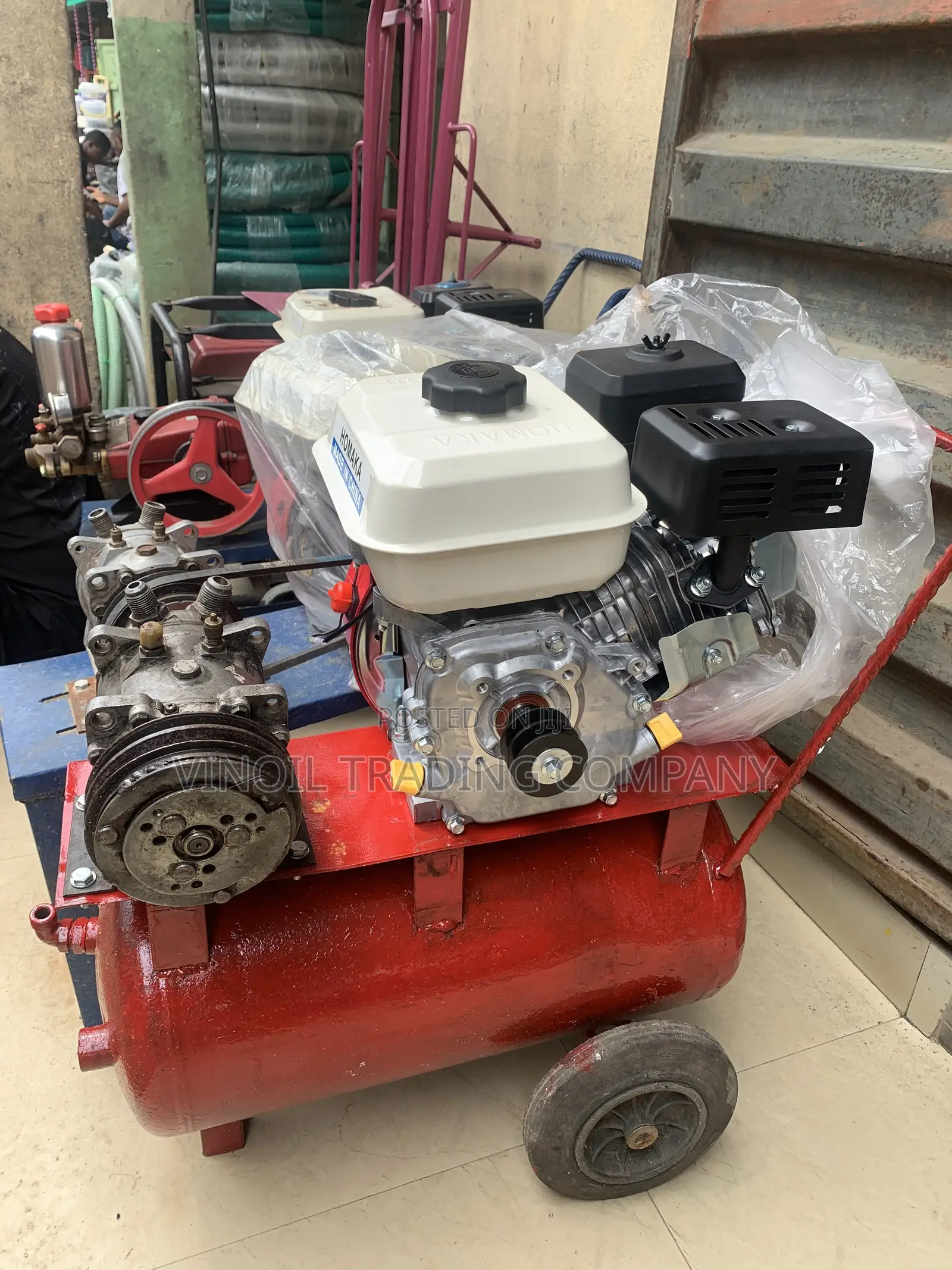 Petrol/Gasoline Engine Air Compressor
