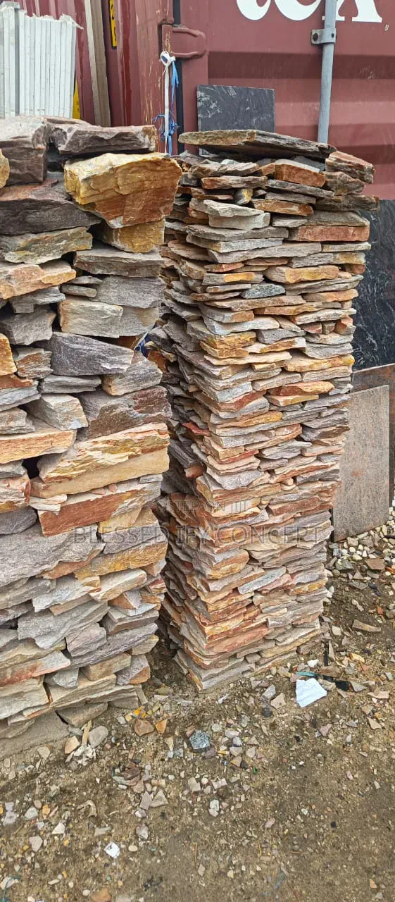 Pure Natural Stone, Good for Outside, Wall Cladding and Pillars.