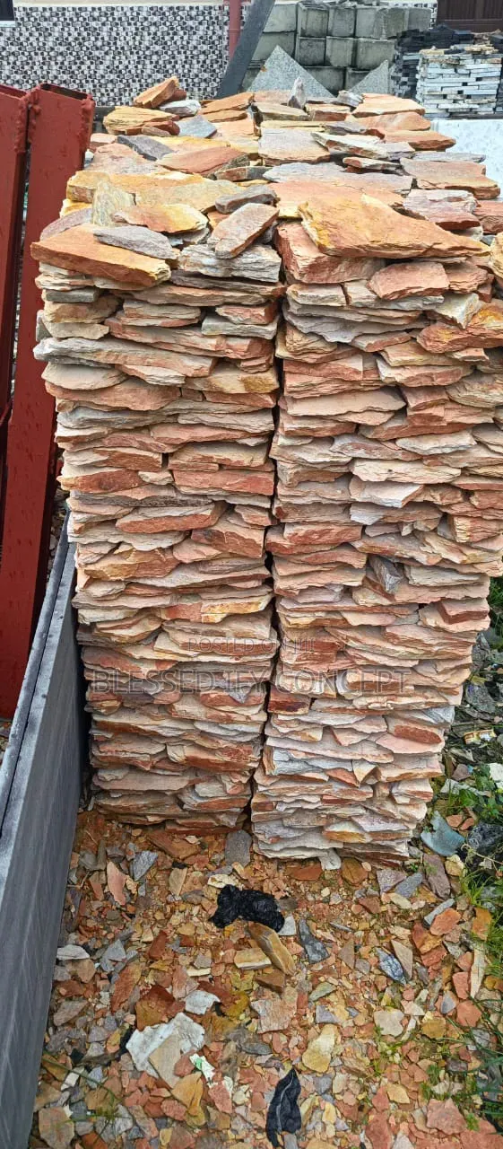 Pure Natural Stone, Good for Outside, Wall Cladding and Pillars.