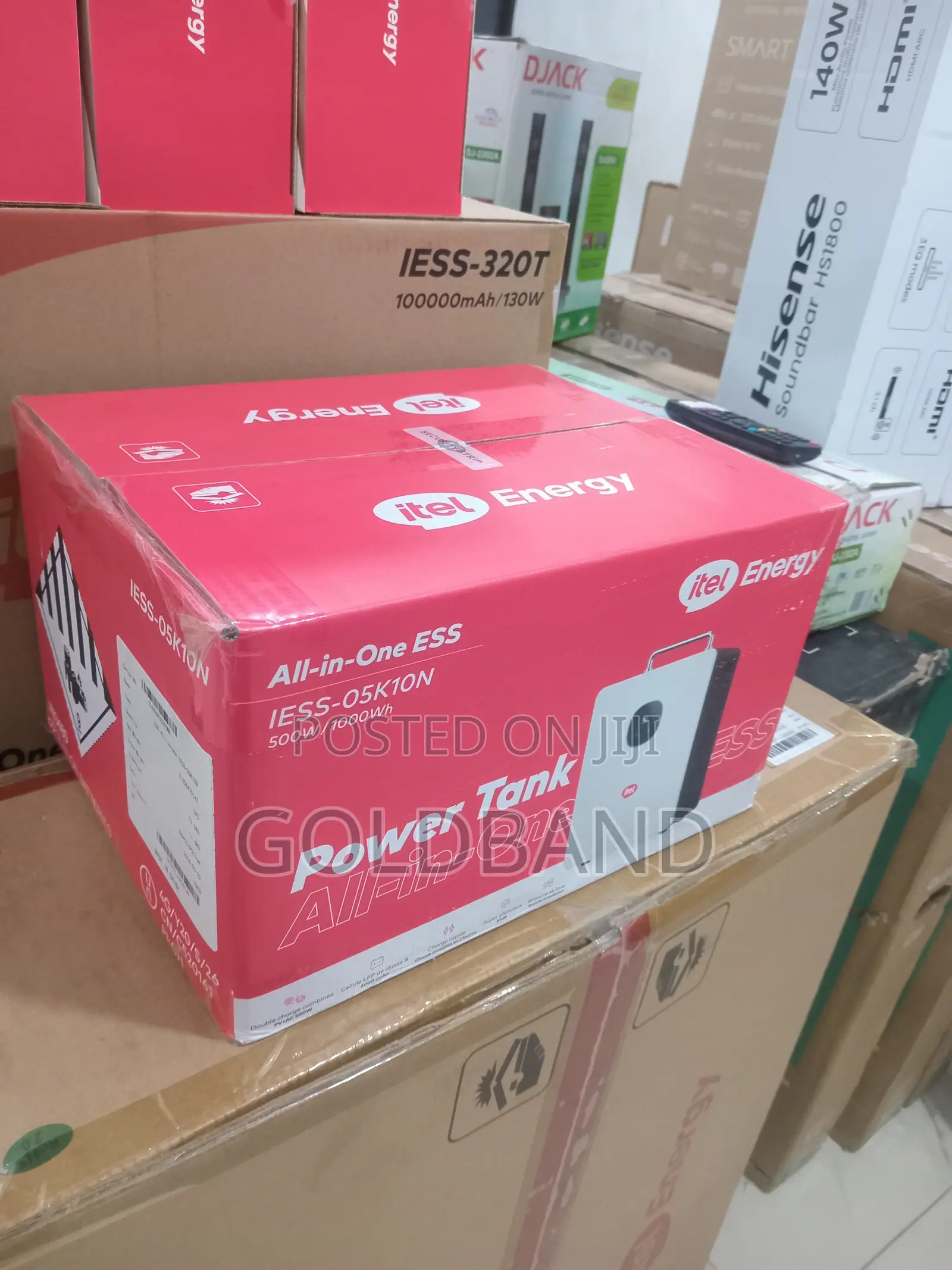 Itel Power Tank Iess-05k10n Rechargeable Power Station 1000wh