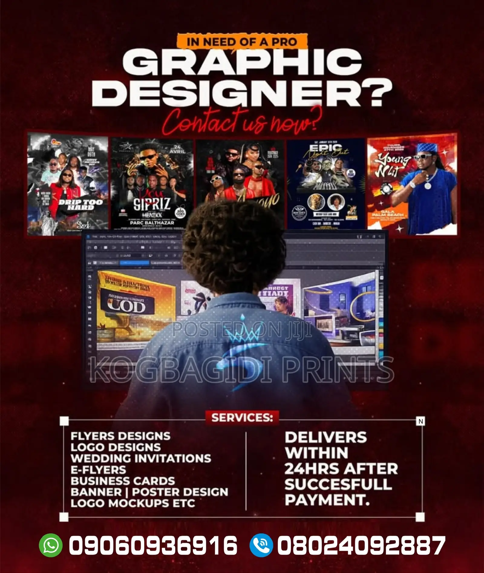 Professional Graphic Designer for Printing and Branding