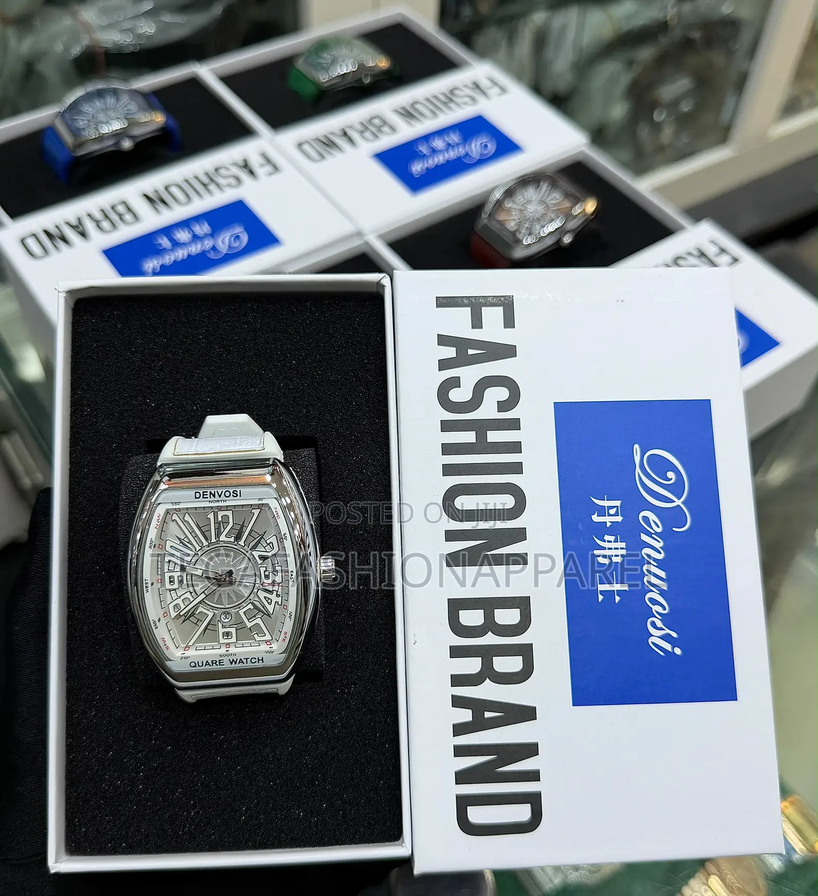 Denvosi (Frank Muller Style) Leather Watch