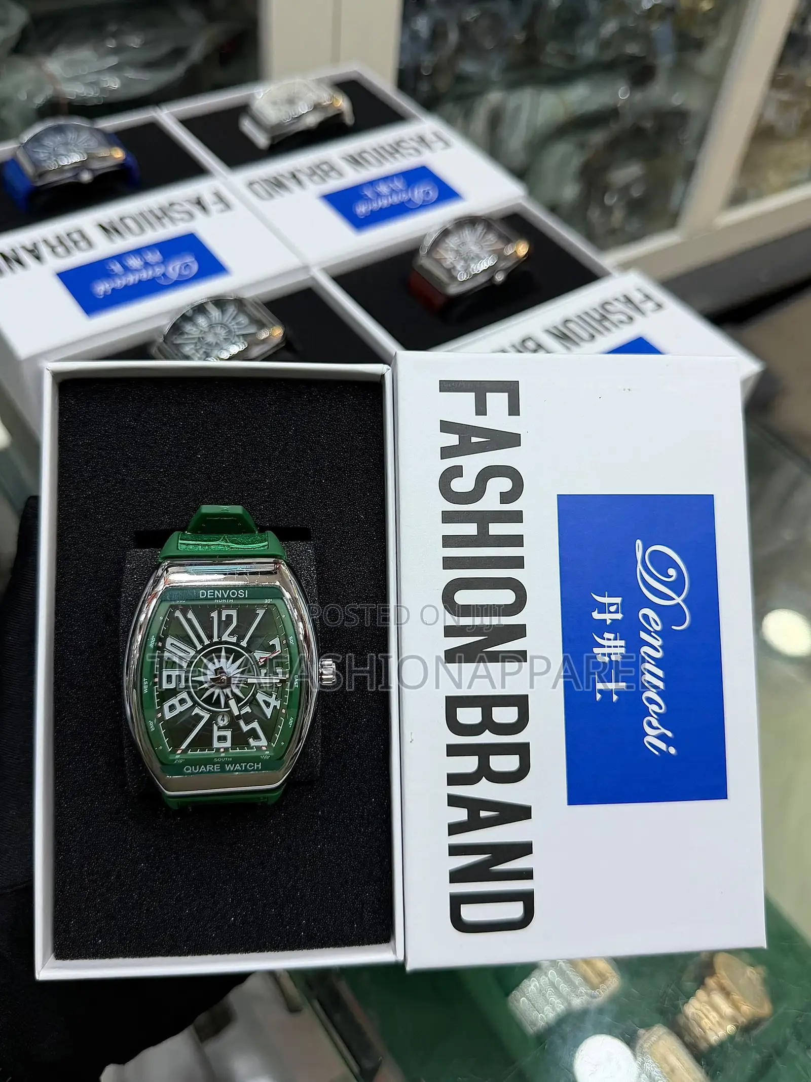 Denvosi (Frank Muller Style) Leather Watch