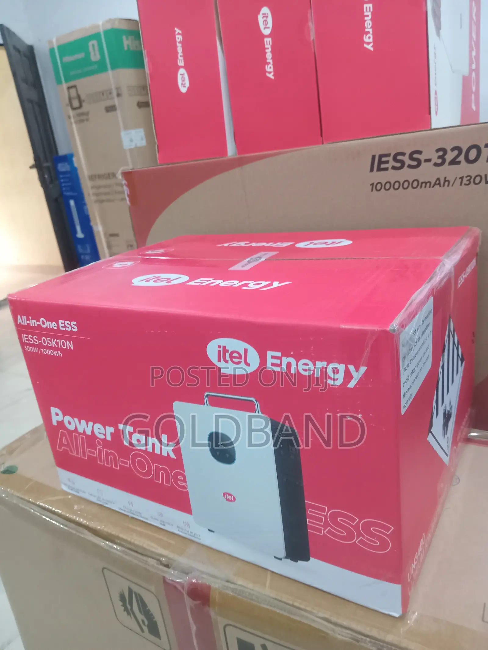 Itel Power Tank Iess-05k10n Outdoor Power Station 500w