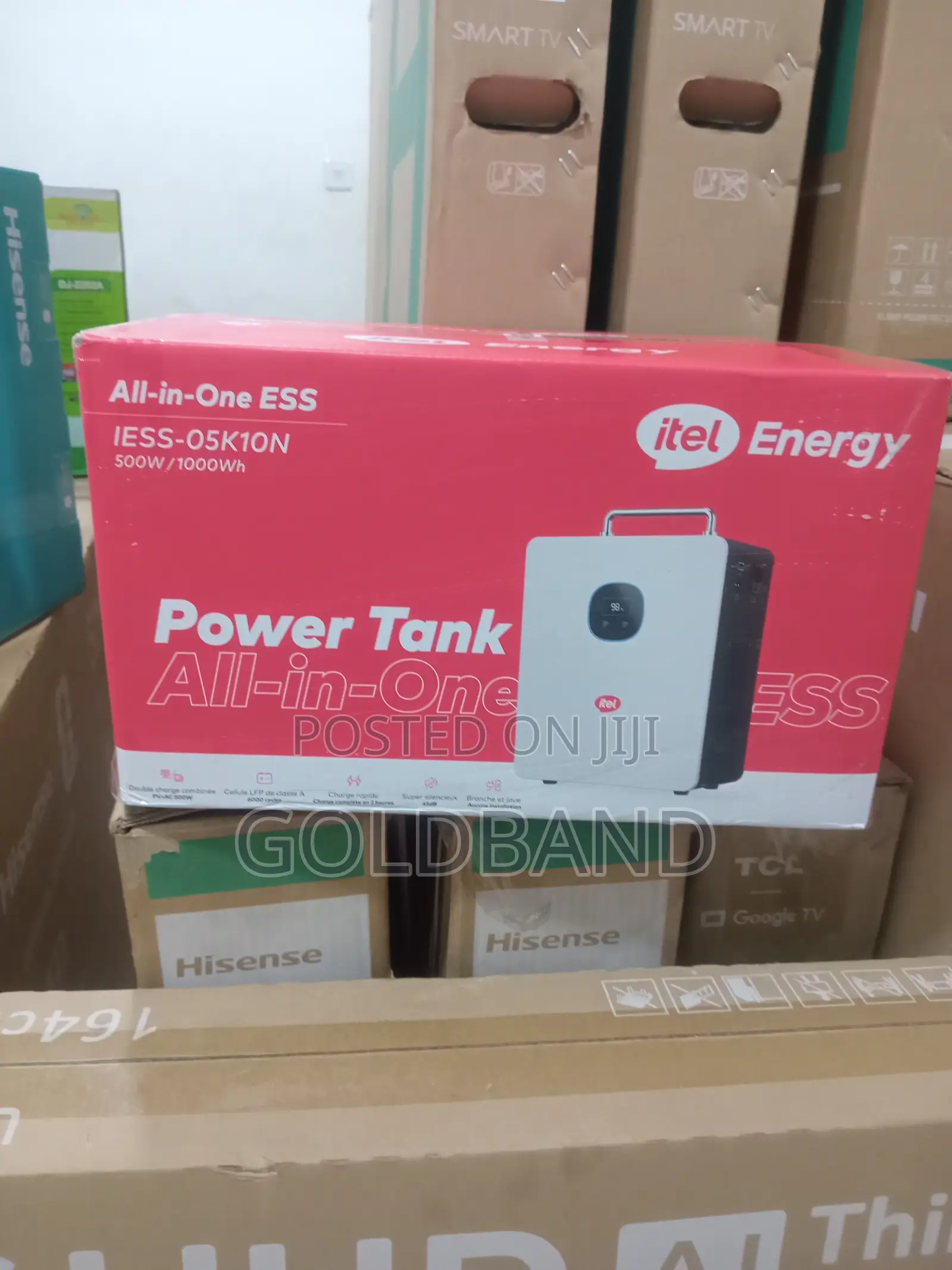 Itel Power Tank Iess-05k10n Power Bank Generator 1000wh