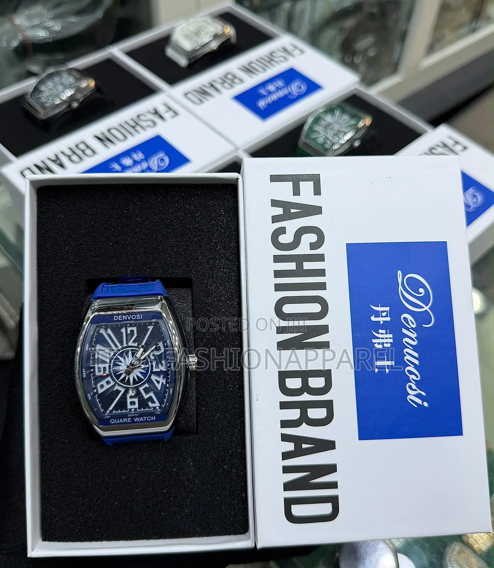 Denvosi (Frank Muller Style) Leather Watch
