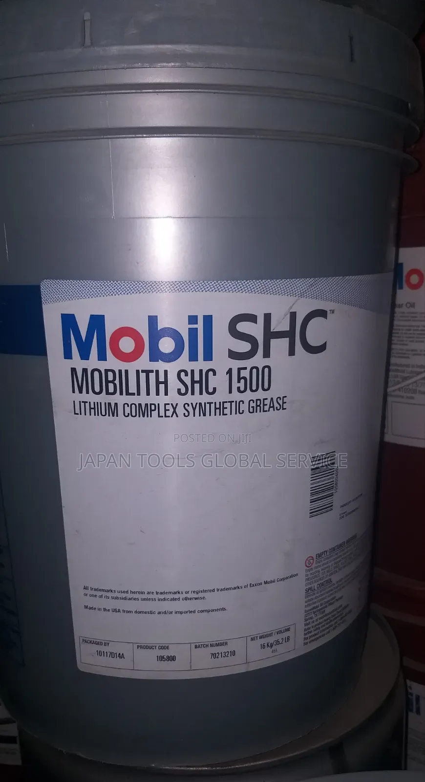 Mobilith SHC 1500 Grease 20litre