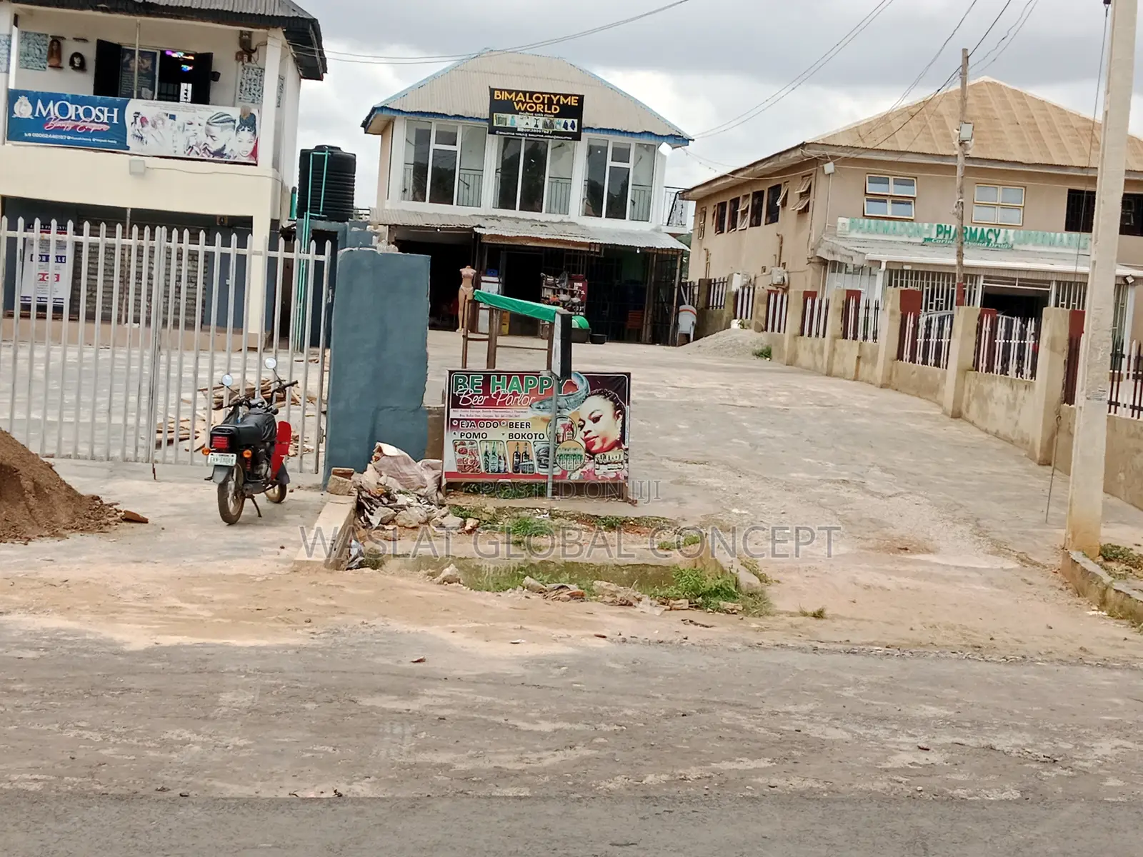 Big Shop Facing Main Road at Ilesa Garage Roundabout, Osogbo