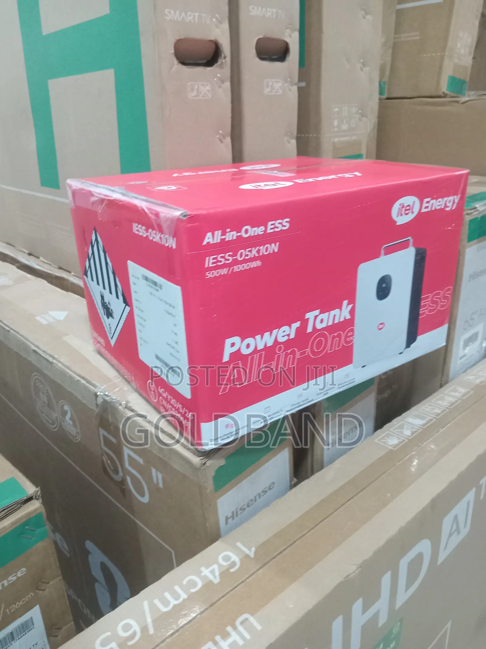 Itel Power Tank Iess-05k10n Compact Portable Power Station