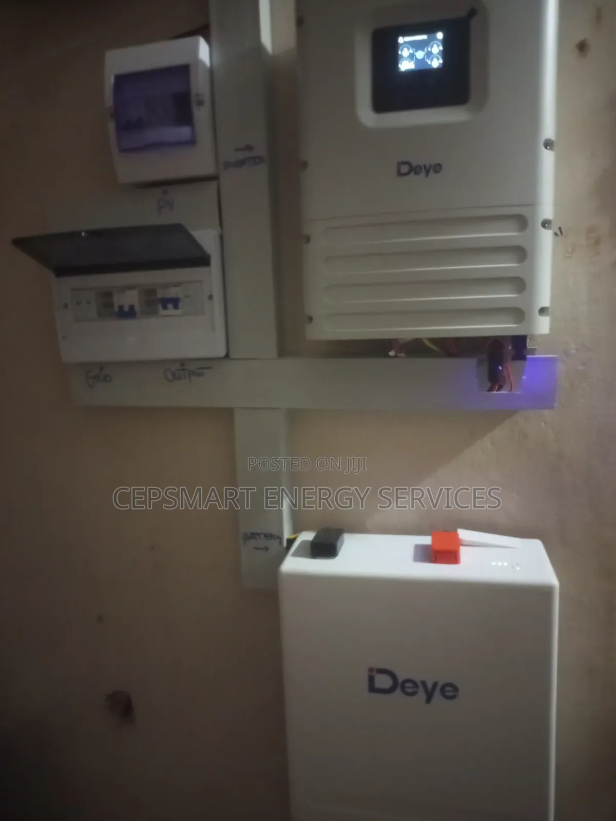 Solar 6kva/5kwh Deye System Setup