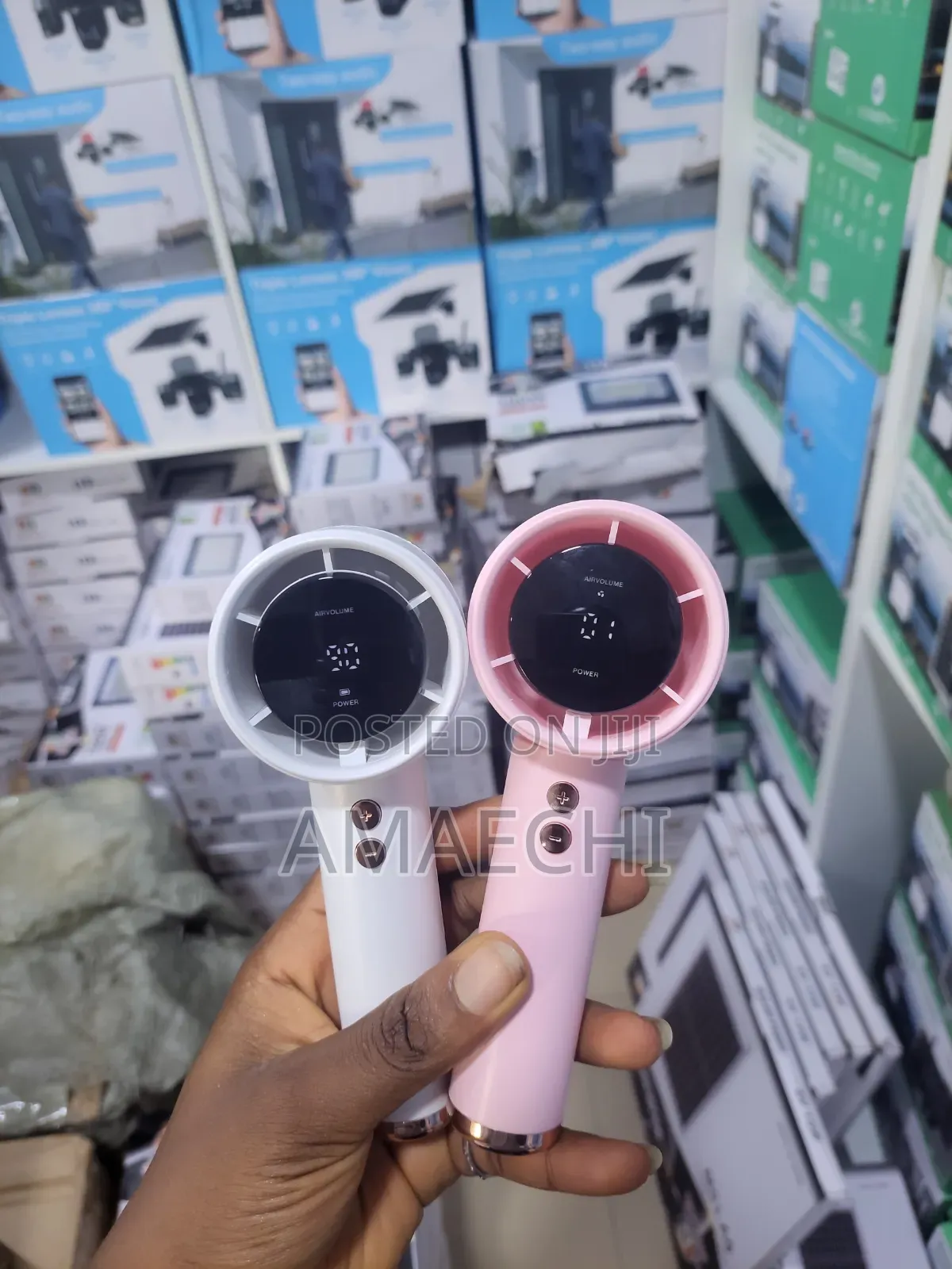 Digital Handheld Fan