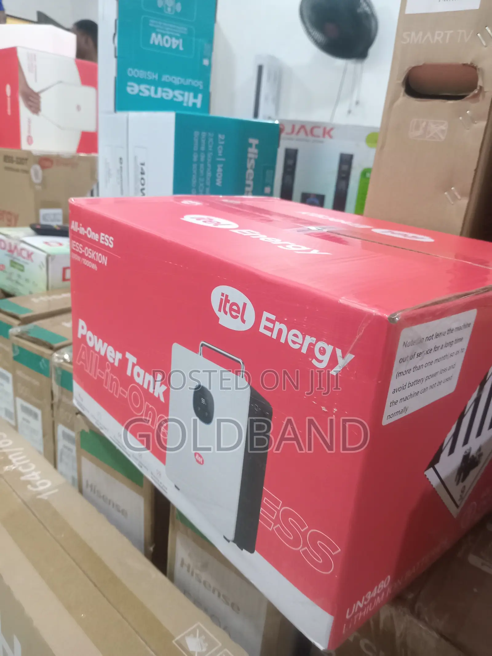 Itel Power Tank Iess-05k10n 500w Energy Storage System