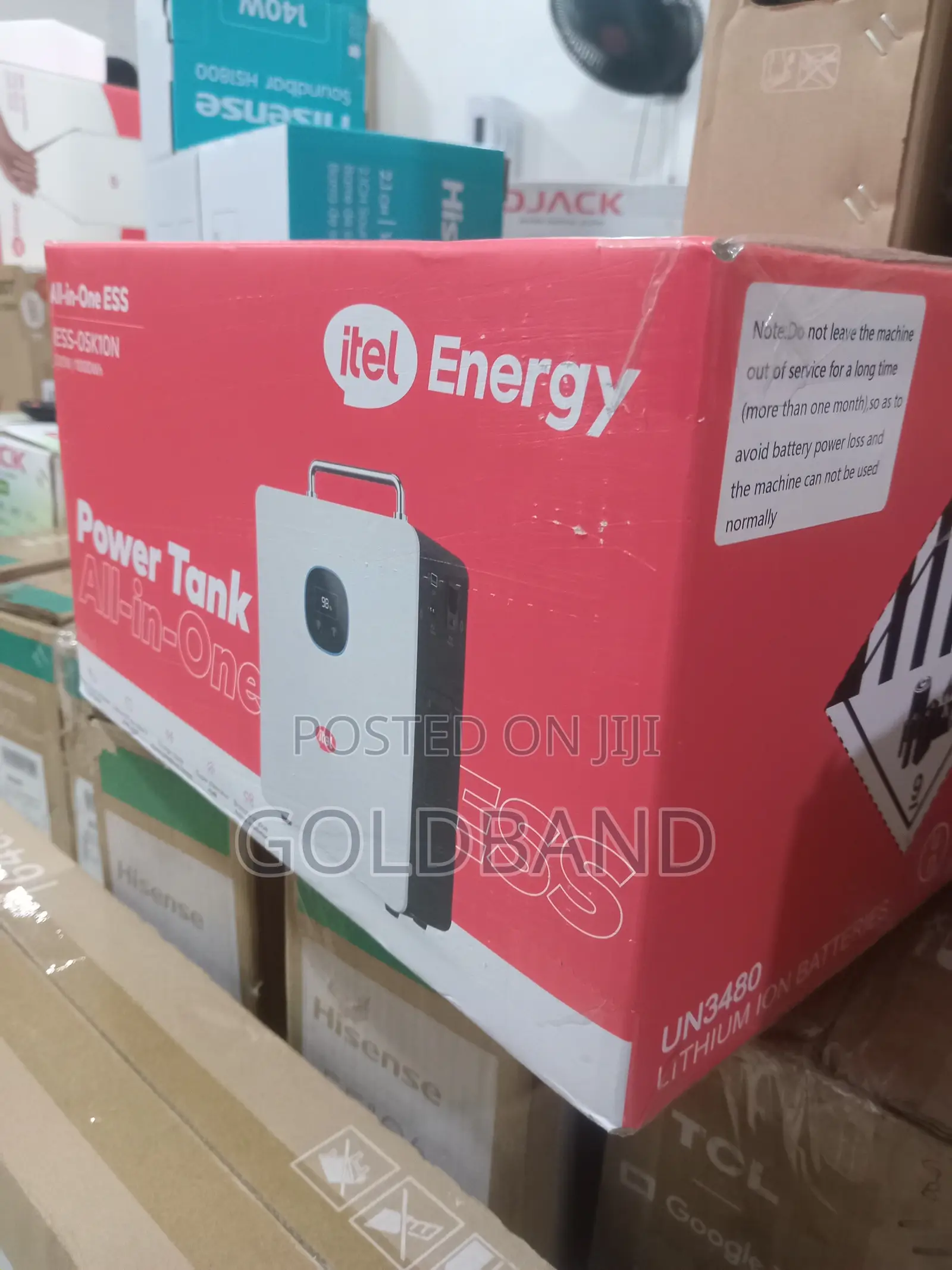 Itel Power Tank Iess-05k10n Clean Energy Power Station