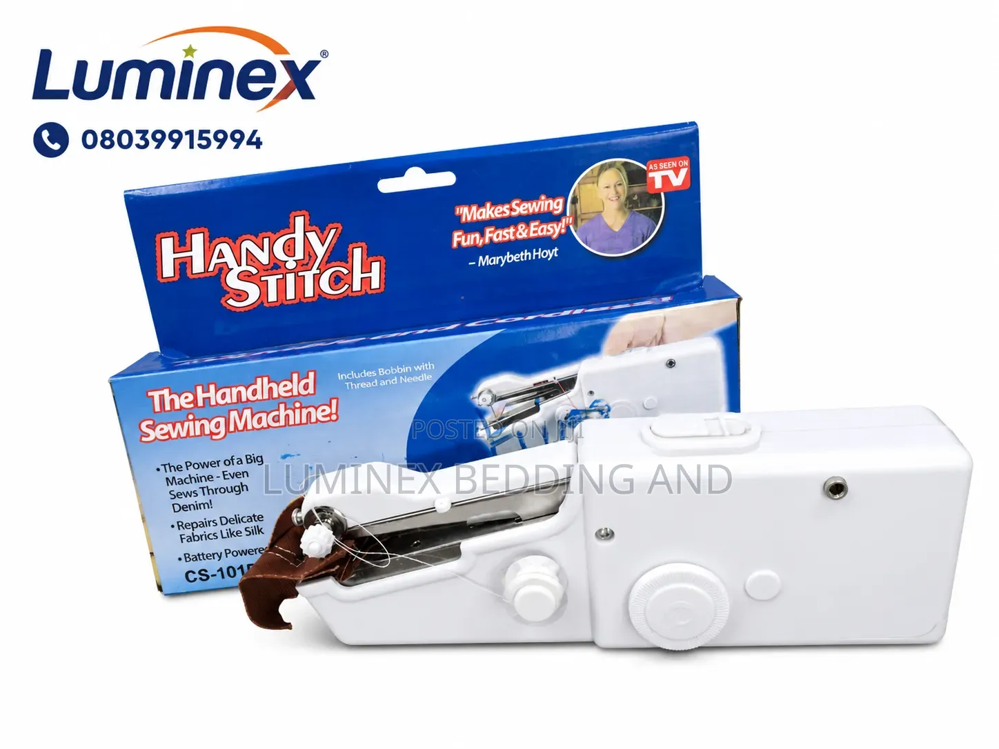 Handheld Sewing Machine and Big Sewing Kit