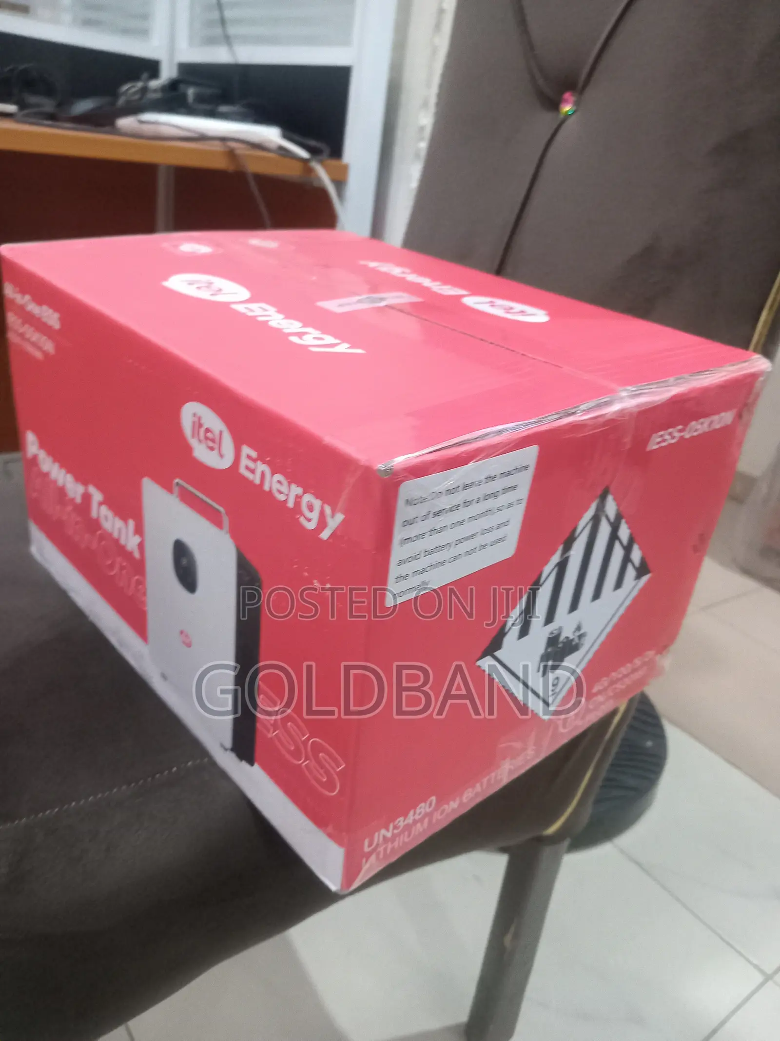 Itel Power Tank Iess-05k10n 500w Portable Home Power Backup