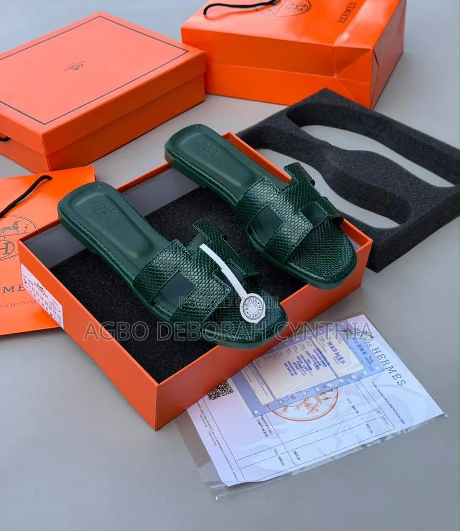Luxury Hermes Slippers