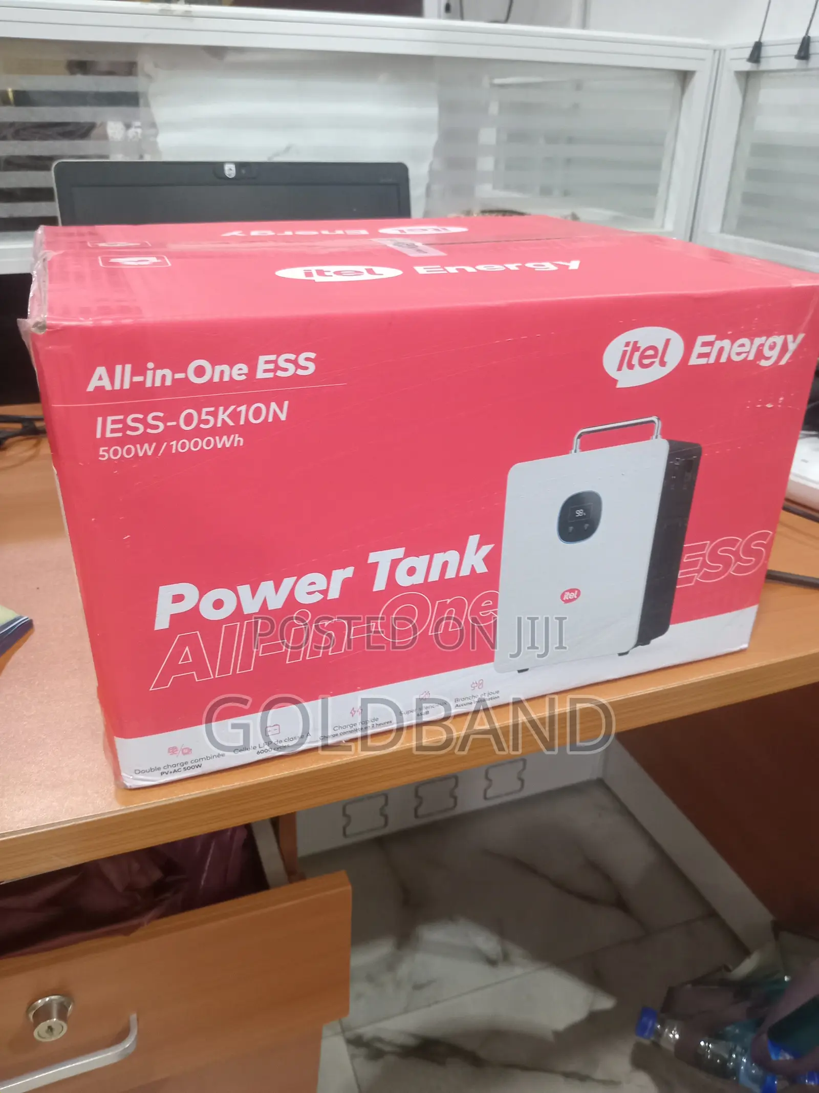 Itel Power Tank Iess-05k10n Compact Backup Power Solution
