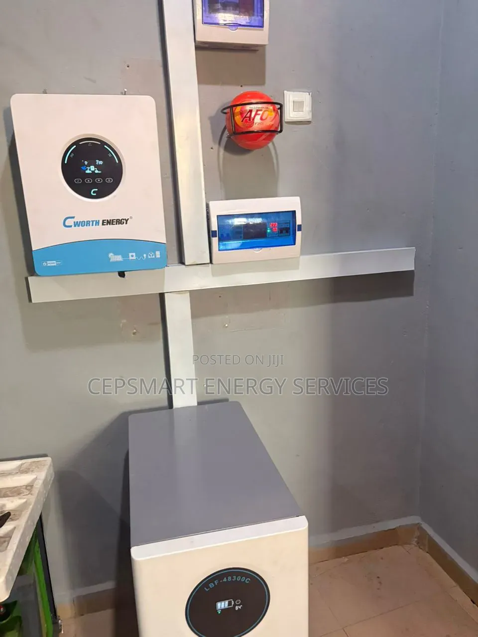 Solar 15kwh/6kva Cworth Setup