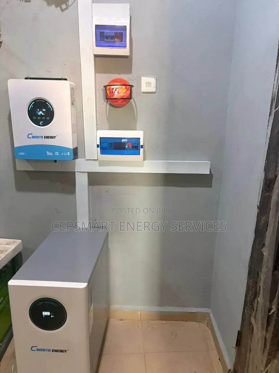 Solar 15kwh/6kva Cworth Setup
