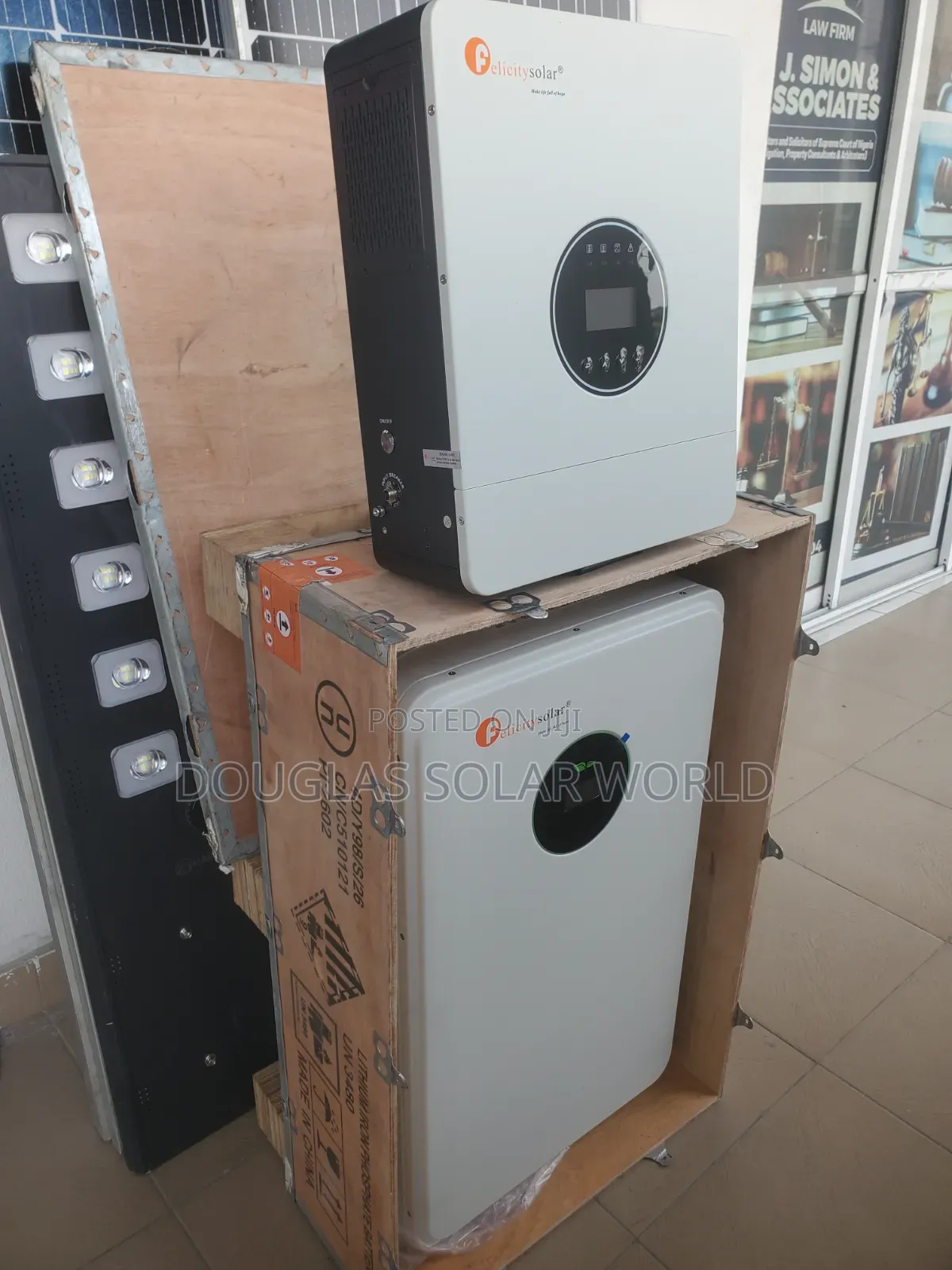 Felicity 6kva Hybrid Inverter/10kwh Lithium Battery Solar System