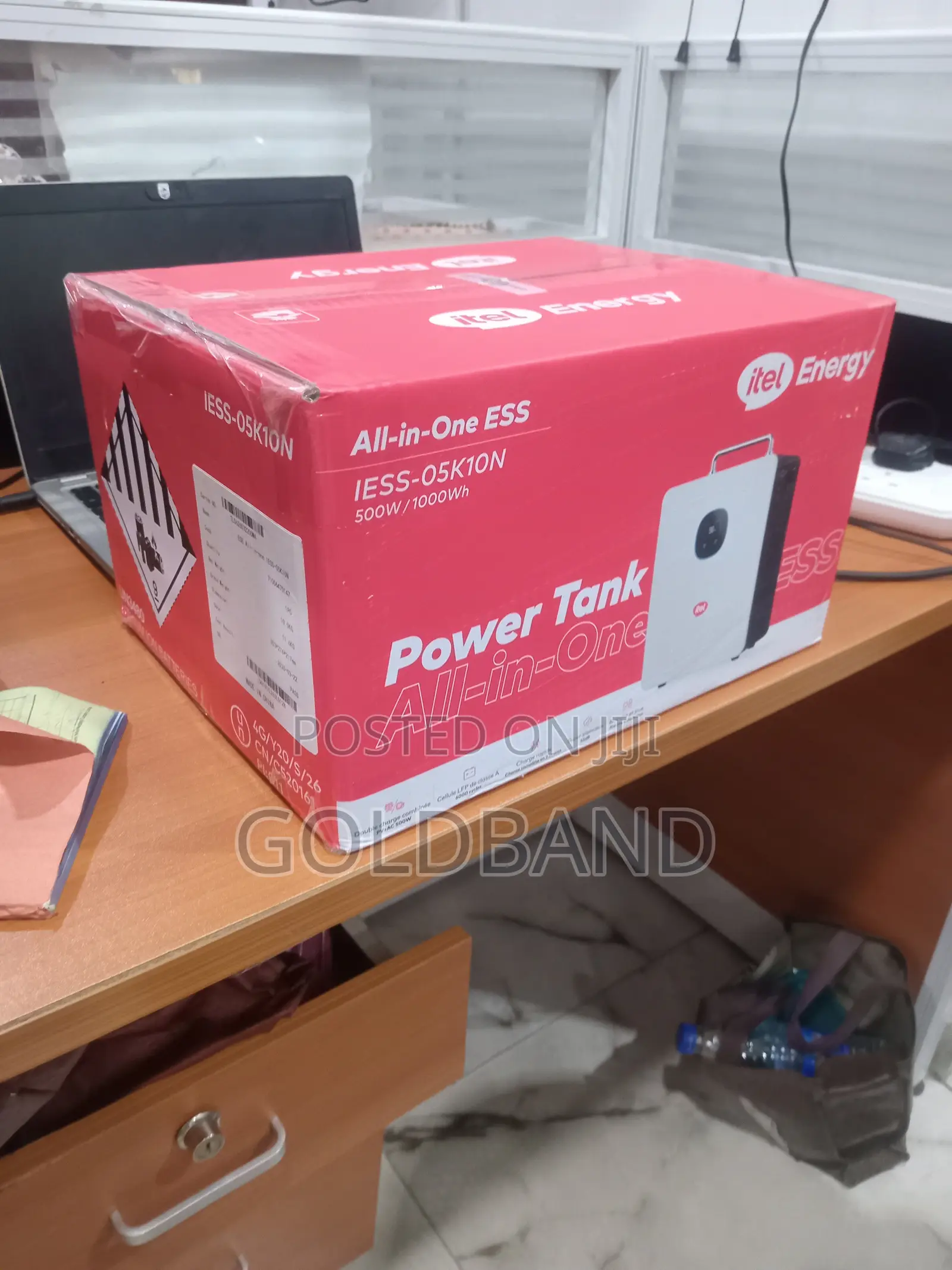 Itel Power Tank Iess-05k10n 500w Rechargeable Power Generator