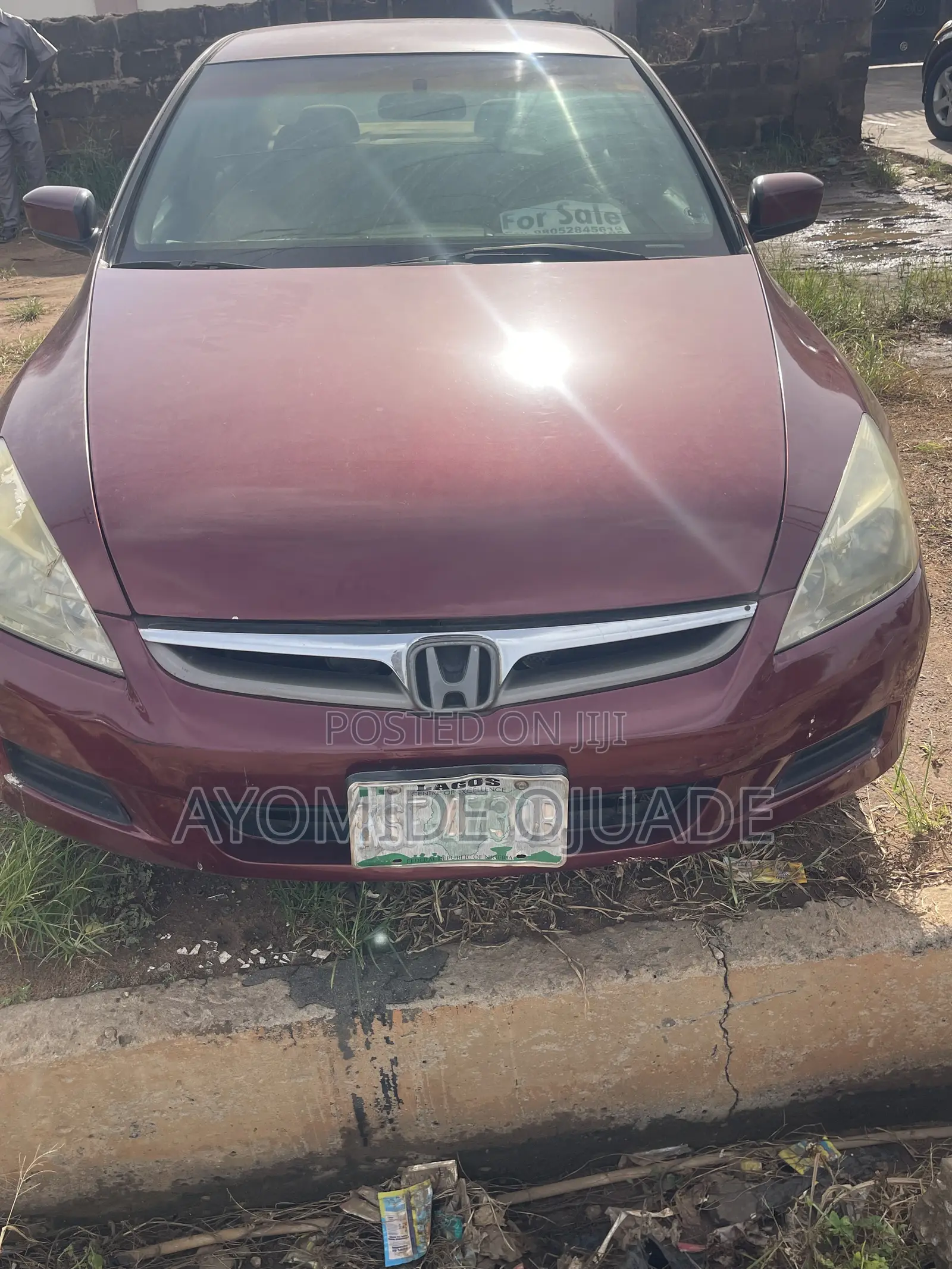 Honda Accord 2006 Maroon
