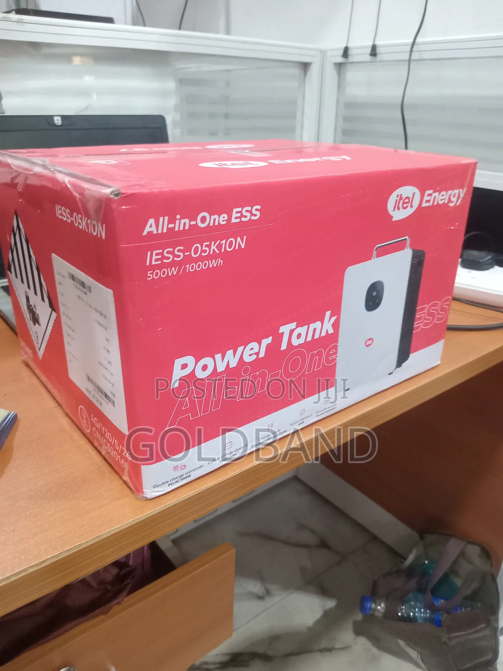 Itel Power Tank Iess-05k10n Heavy-Duty Portable Power Station