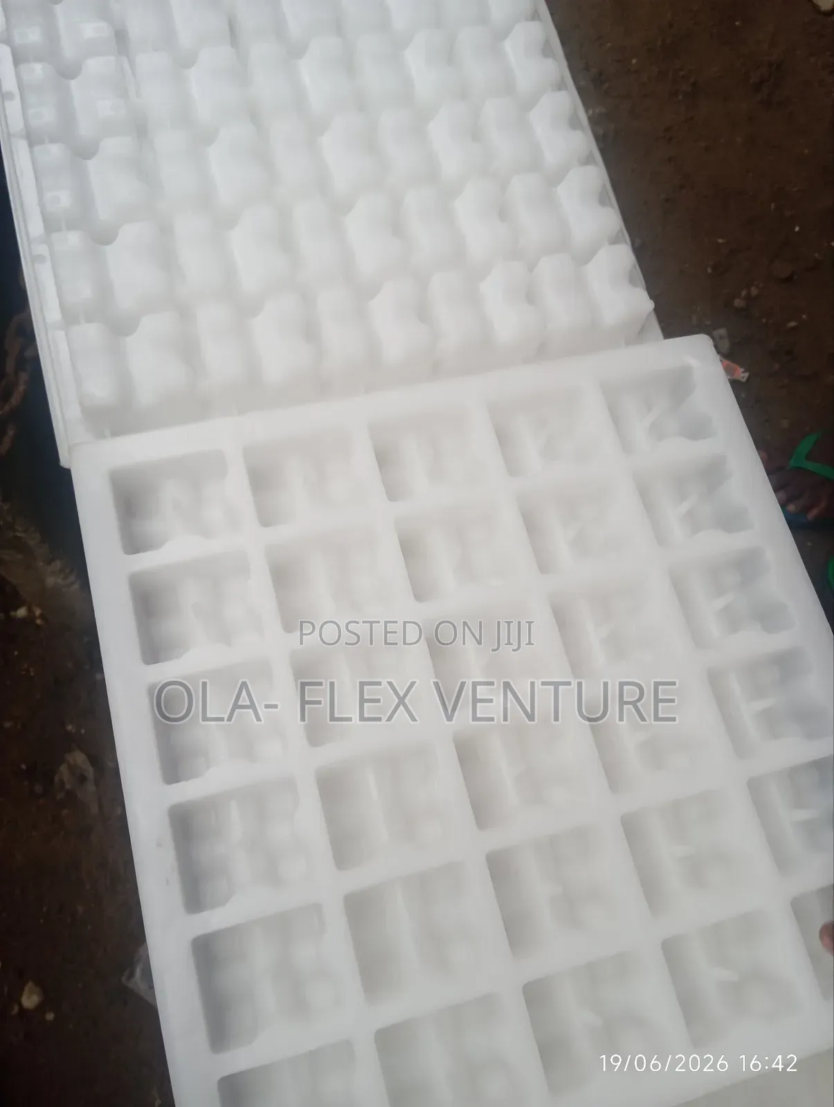 Concrete Biscuits Mould 20mm X 25mm X40mm X 50mm