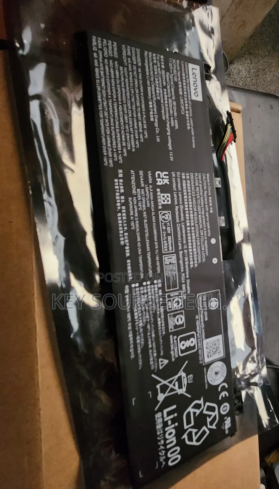 L20c3pc2 Battery for Lenovo Ideapad Gaming 3i 3-15ach6 82k1