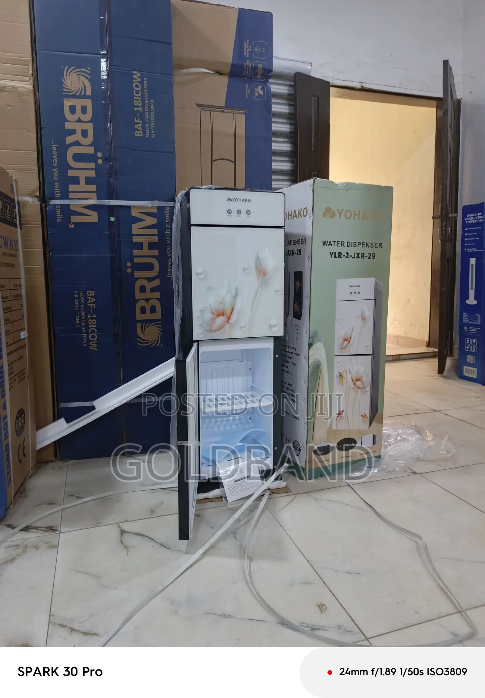 Yohako Ylr-2-JXR-29 Water Dispenser With Inbuilt Refrigerator