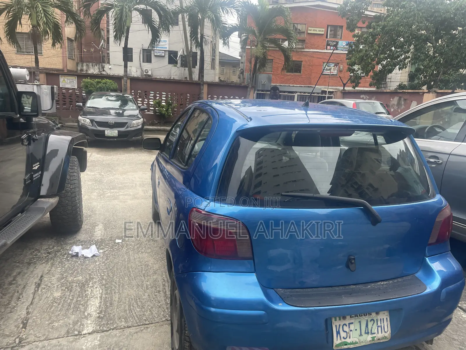 Toyota Echo 2004 Blue