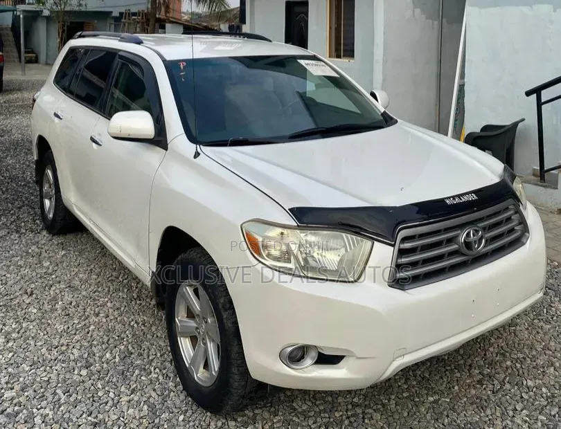 Toyota Highlander 2008 White