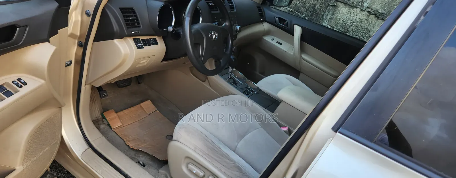 Toyota Highlander 2009 Gold