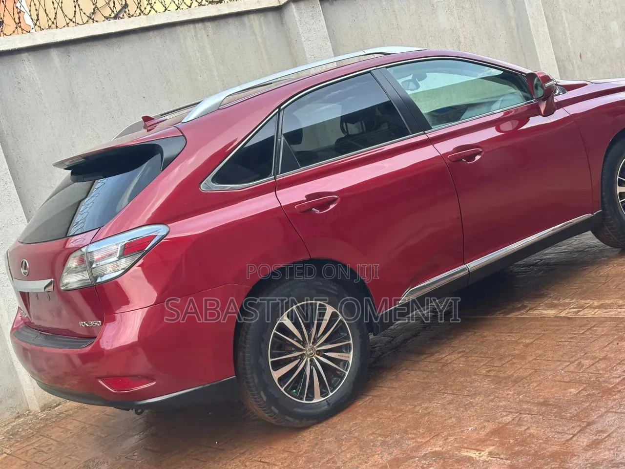 Lexus RX 2013 Red