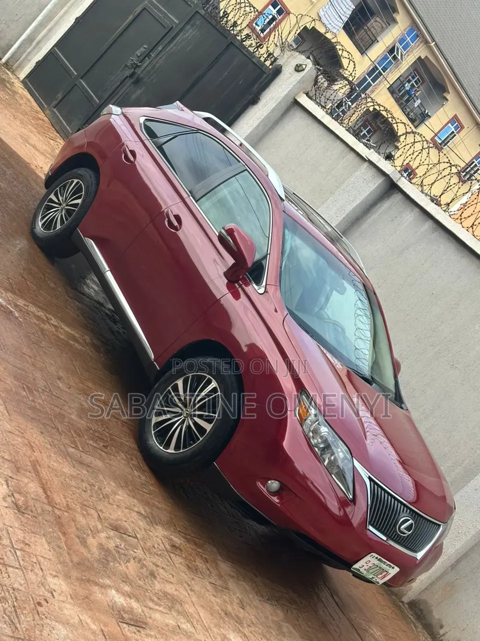 Lexus RX 2013 Red