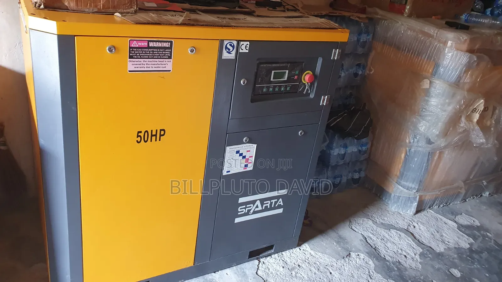 Quality Industrial Air Compressor 37kw 50hp Sparta Brand Standand Type