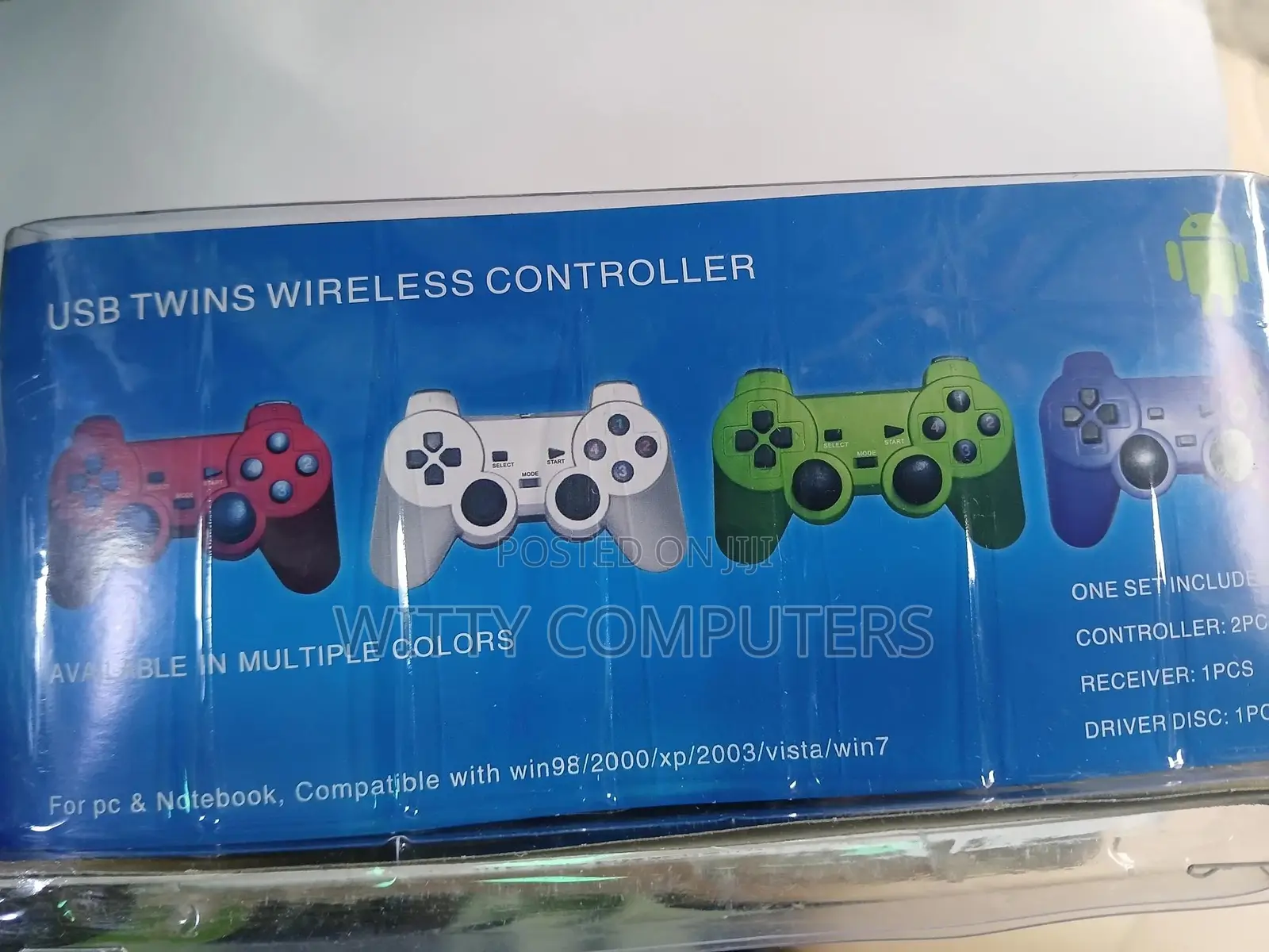 Double (Twin) Wireless Game Pad