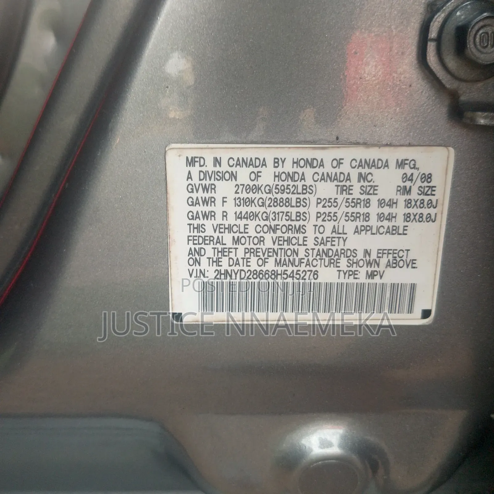 Acura MDX 2009 Gray