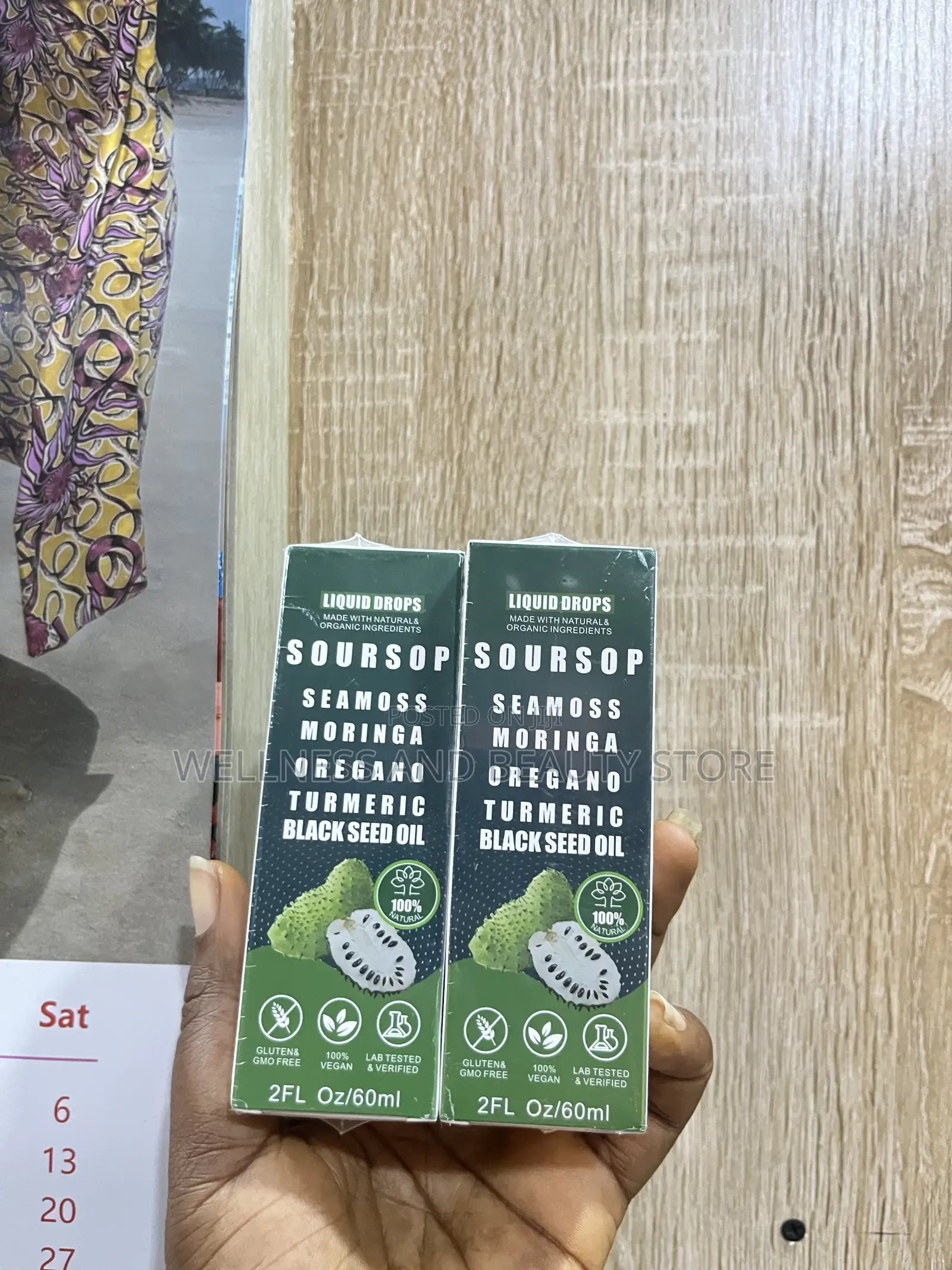 Soursop, Sea Moss, Oregano, Turmeric Black Seed Drop